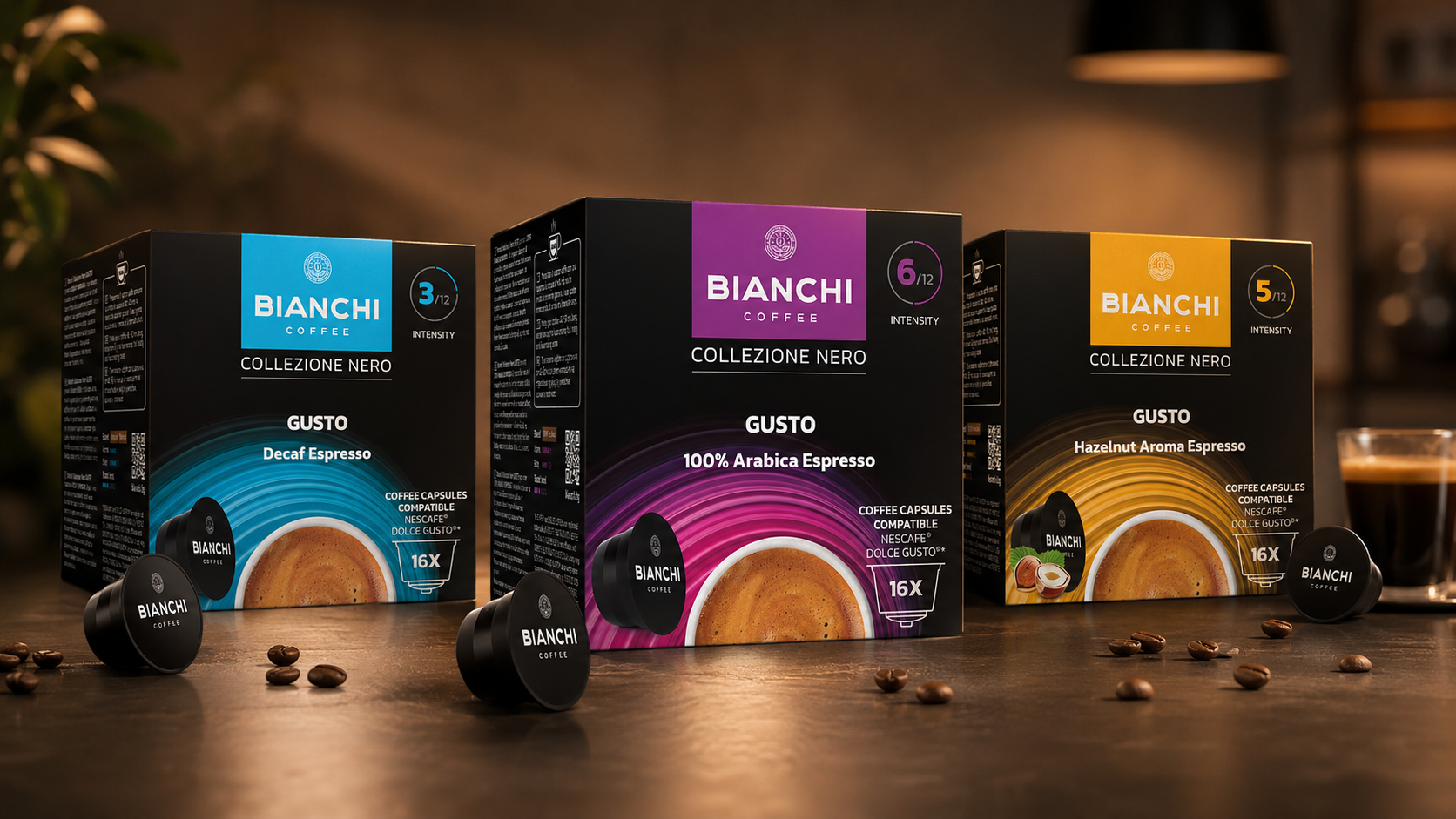 DOLCE GUSTO® aparātu kapsulas